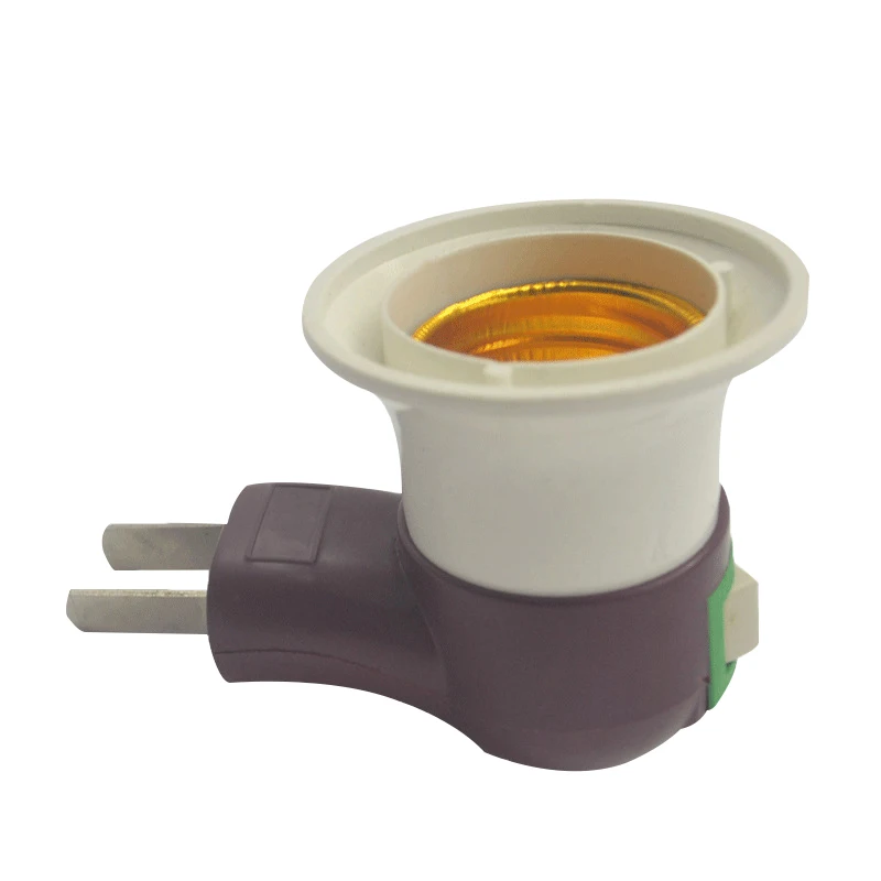 1PCS Flame Retardant PBT US plug to E27 white light LED lamp holder lamp holder adapter converter socket to E27
1PCS Flame Retardant PBT US plug to E27 white light LED lamp holder lamp holder adapter converter socket to E27