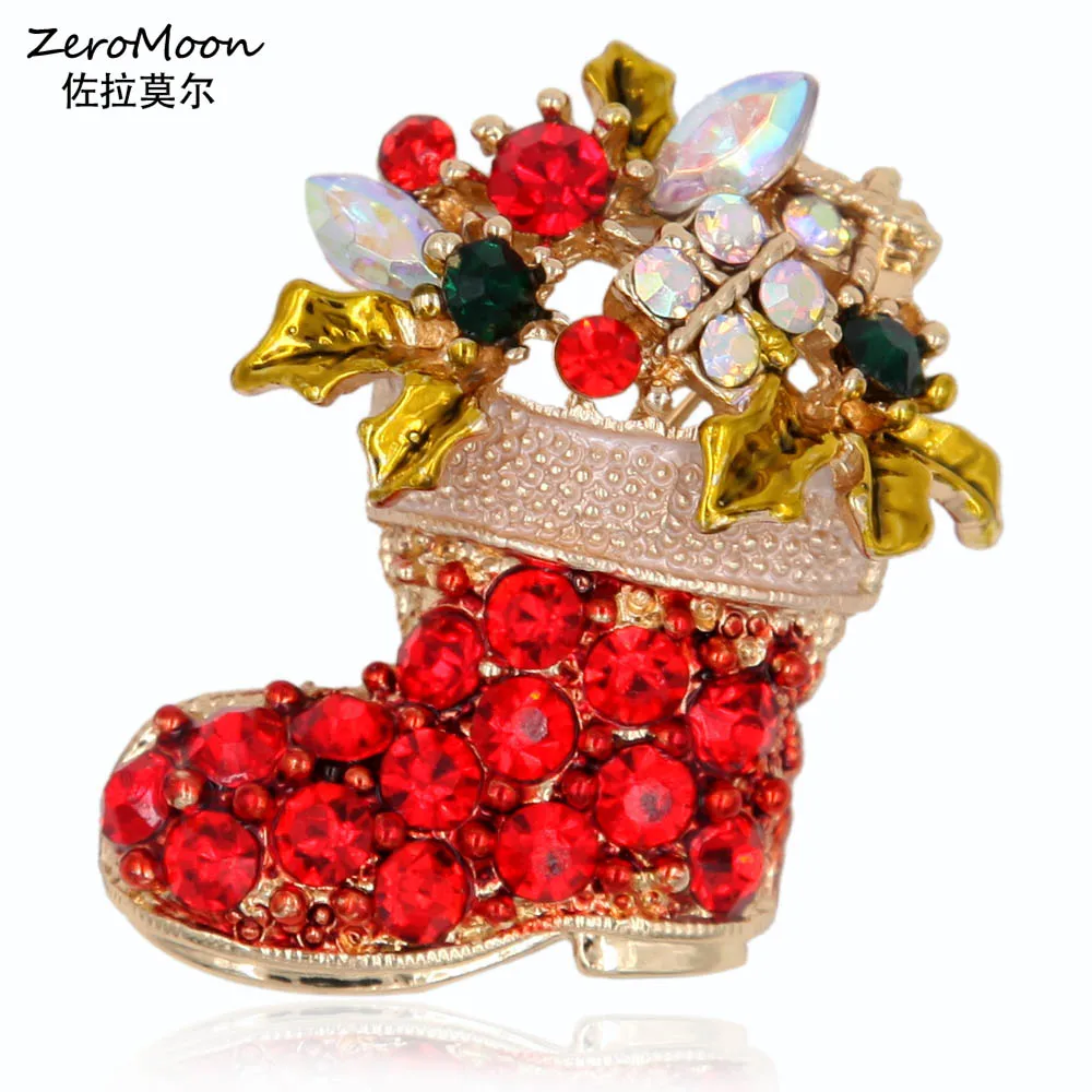 Crystal Rhinestone Santa Claus Boots Brooch Pin Christmas Metal Leaves Unisex Fashion Jewelry Holiday Gift
Crystal Rhinestone Santa Claus Boots Brooch Pin Christmas Metal Leaves Unisex Fashion Jewelry Holiday Gift