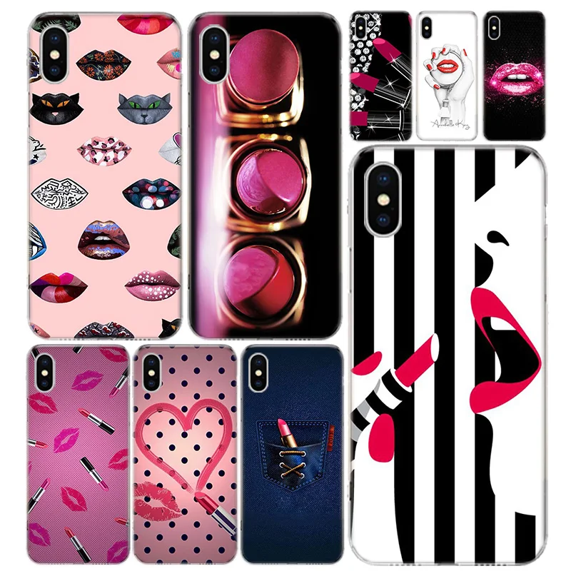 Makeup Lover Lipstick Phone Case Cover For iPhone 13 11 Pro 12 Mini 7 8 6 6S Plus + XR X XS MAX SE 5 5S Art Customized Coque 
Makeup Lover Lipstick Phone Case Cover For iPhone 13 11 Pro 12 Mini 7 8 6 6S Plus + XR X XS MAX SE 5 5S Art Customized Coque