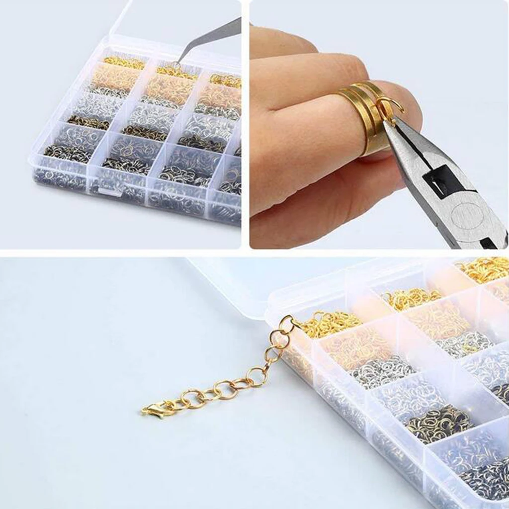 24 Grids Jewelry Making Starter Kit Earrings Bracelet Necklace Findings DIY
24 Grids Jewelry Making Starter Kit Earrings Bracelet Necklace Findings DIY