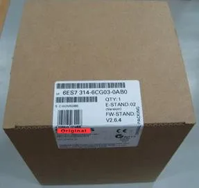 New and Orginal 6ES7 314-6CG03-0AB0 6ES7314-6CG03-0AB0 PLC
New and Orginal 6ES7 314-6CG03-0AB0 6ES7314-6CG03-0AB0 PLC