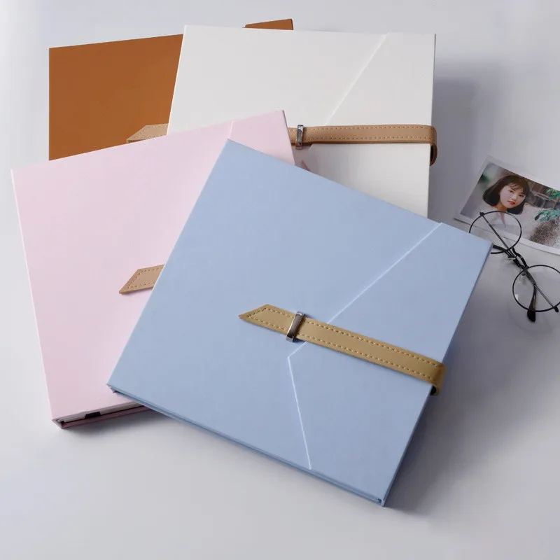 Новый кожаный/Чехол 12 дюймов DIY паста фотоальбом пара подарок на день рождения