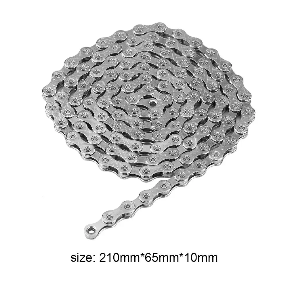 Practical 1pc Outdoor Safety Riding Accessories 10 Speed Steel Mountain Excellent Quality Road Bicycle Chain 210mmX65mmX10mm
Practical 1pc Outdoor Safety Riding Accessories 10 Speed Steel Mountain Excellent Quality Road Bicycle Chain 210mmX65mmX10mm