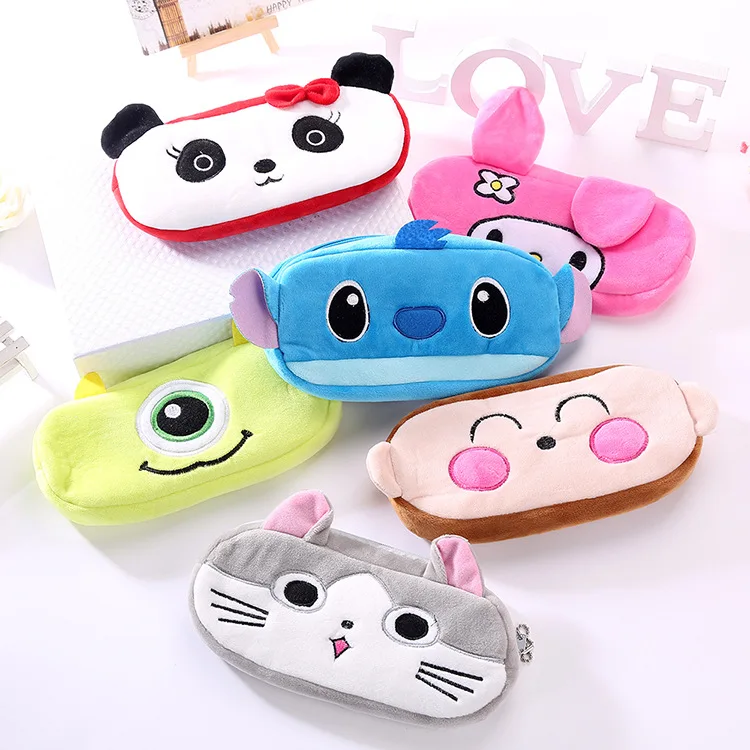 Plush Animal Pencil case Cartoon panda bear fruit pen bag box for kids gift Cosmetic Stationery pouch school supplies Zakka
Plush Animal Pencil case Cartoon panda bear fruit pen bag box for kids gift Cosmetic Stationery pouch school supplies Zakka