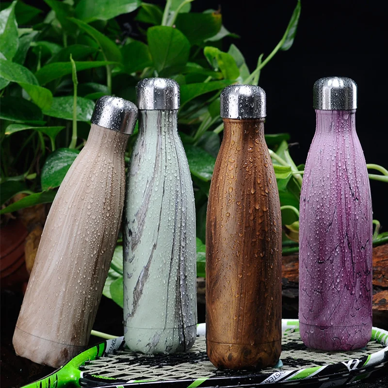 304 stainless steel tumbler gift cup wood grain Coke Bottle Thermos termo inoxidable cafe thermo mug
304 stainless steel tumbler gift cup wood grain Coke Bottle Thermos termo inoxidable cafe thermo mug