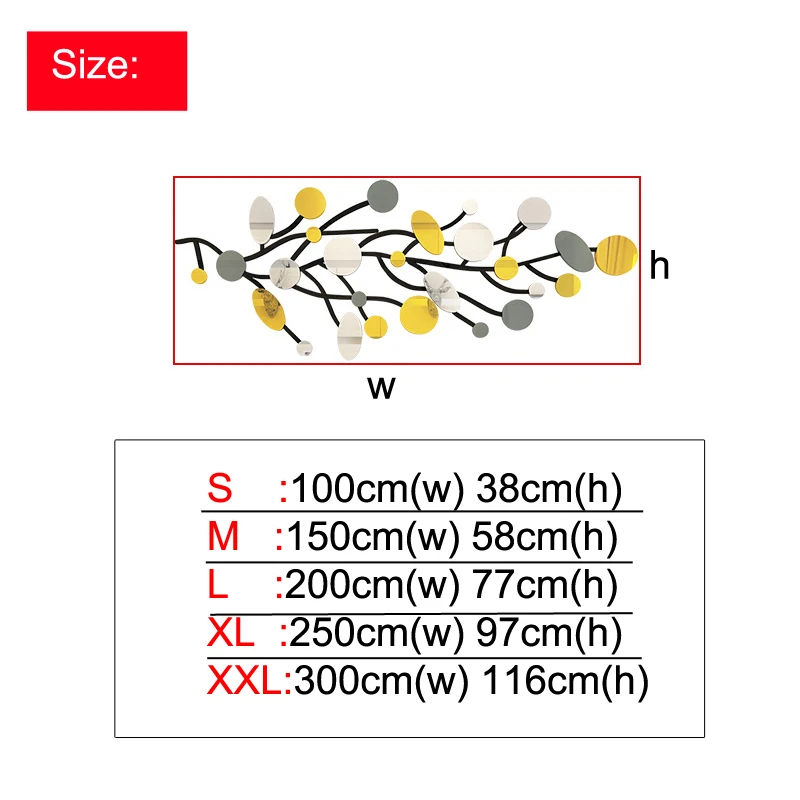 Circle Branch Acrylic Mirror Wall Sticker Living room Bedroom Self Adhesive Fashion Art sticker Abstract Home decoration
Circle Branch Acrylic Mirror Wall Sticker Living room Bedroom Self Adhesive Fashion Art sticker Abstract Home decoration