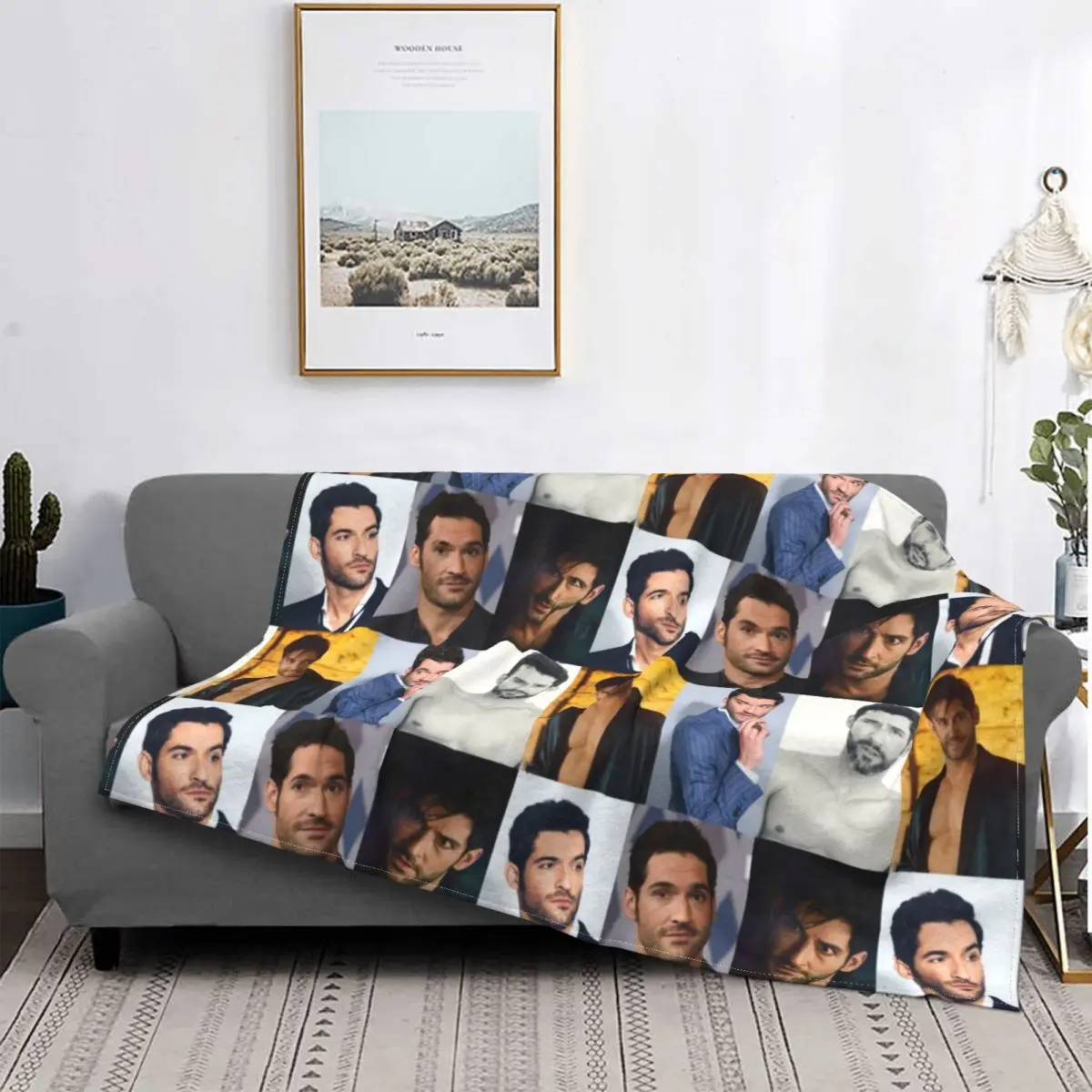 Tom Ellis Blanket Lucifer Morningstar King of Hell Flannel Awesome Breathable Throw Blanket for Home All Season
Tom Ellis Blanket Lucifer Morningstar King of Hell Flannel Awesome Breathable Throw Blanket for Home All Season