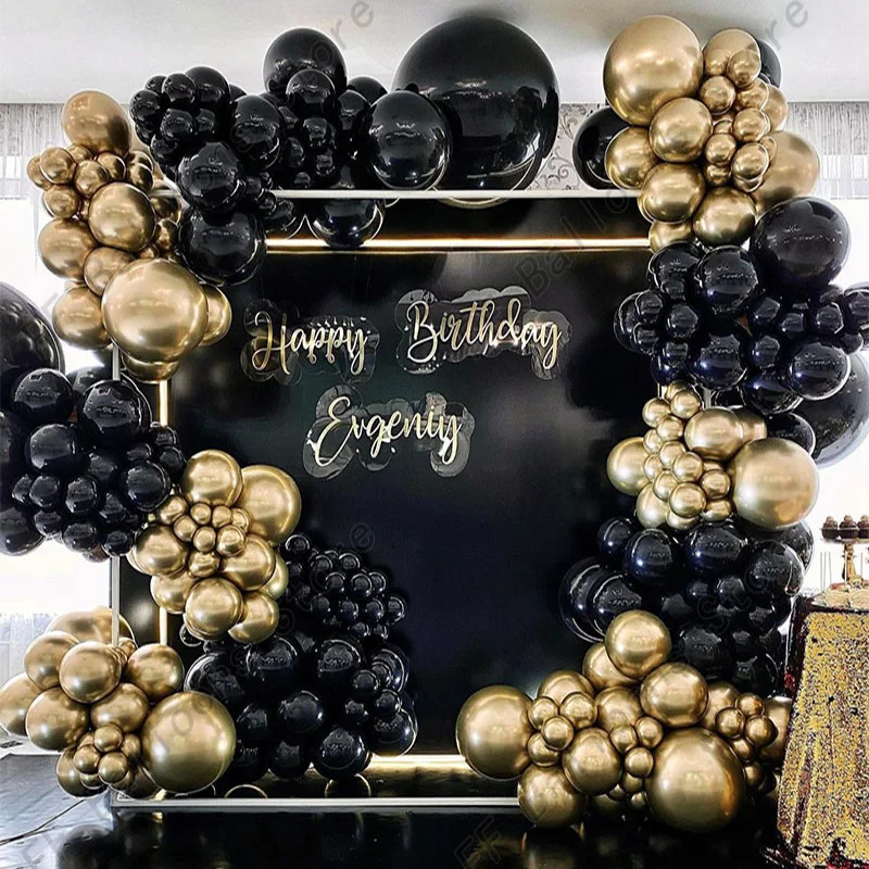 239pcs Black Gold Latex Balloons Garland Arch Kit Chrome Globos Wedding Party Birthday Baby Shower Frozen Decorations
239pcs Black Gold Latex Balloons Garland Arch Kit Chrome Globos Wedding Party Birthday Baby Shower Frozen Decorations