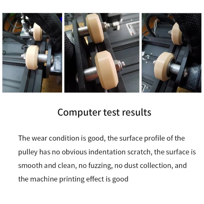 3D Printer Pulley Wheels Wear-Resistant Round Wheel Roller Compatible for Creality Ender 3 CR-10 Series and More
3D Printer Pulley Wheels Wear-Resistant Round Wheel Roller Compatible for Creality Ender 3 CR-10 Series and More
