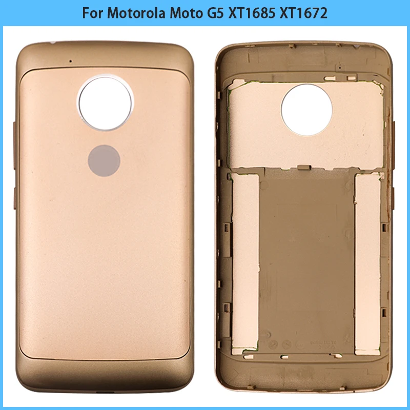 New For Motorola Moto G5 XT1685 XT1672 XT1670 XT1671 XT1676 Metal Battery Back Cover G5 Rear Door Housing Case Replacement
New For Motorola Moto G5 XT1685 XT1672 XT1670 XT1671 XT1676 Metal Battery Back Cover G5 Rear Door Housing Case Replacement