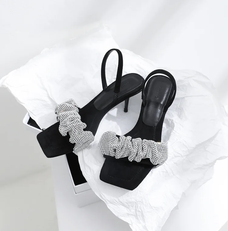 Comfort Shoes for Women 2021 Summer Sandals Stiletto Heels Suit Female Beige Square Toe New Clear Black Fashion Girls Elastic Ba
Comfort Shoes for Women 2021 Summer Sandals Stiletto Heels Suit Female Beige Square Toe New Clear Black Fashion Girls Elastic Ba