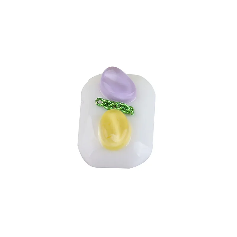 6pcs creative stitching jelly color particle resin Korean Sweet Earrings For Women&Girl round patch mobile phone shell material
6pcs creative stitching jelly color particle resin Korean Sweet Earrings For Women&Girl round patch mobile phone shell material