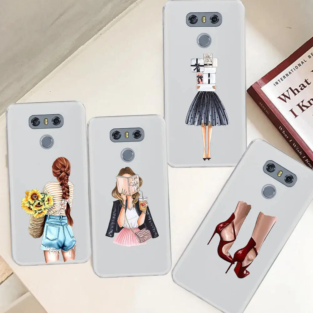 Мягкий силиконовый чехол для мобильного телефона LG G6 Q6 G3 G4 G5 G7 XPower 2 V30 Q8 K7 K8 K10 2017