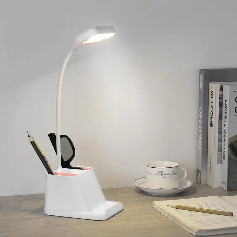 USB Rechargeable Dimmable LED Desk Lamp Standard Paragraph Multi-function Modern Touch Table Light for Children Reading 
USB Rechargeable Dimmable LED Desk Lamp Standard Paragraph Multi-function Modern Touch Table Light for Children Reading