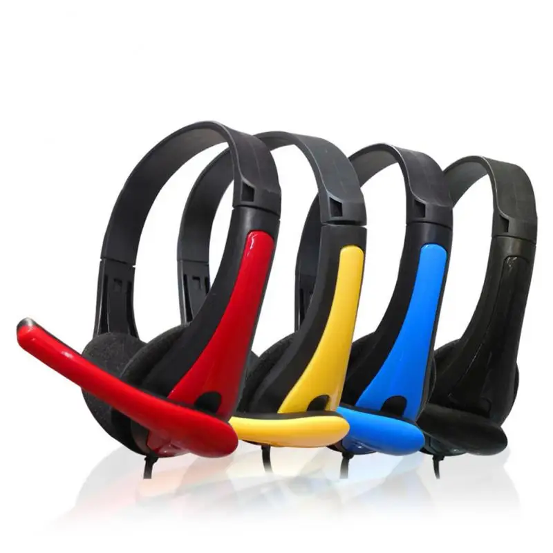 Head-mounted Wired Headset Gaming Headset Tereo Stereo Headphone Base Earphones With Mic For Pc Computer Gamer MP3 Player
Head-mounted Wired Headset Gaming Headset Tereo Stereo Headphone Base Earphones With Mic For Pc Computer Gamer MP3 Player