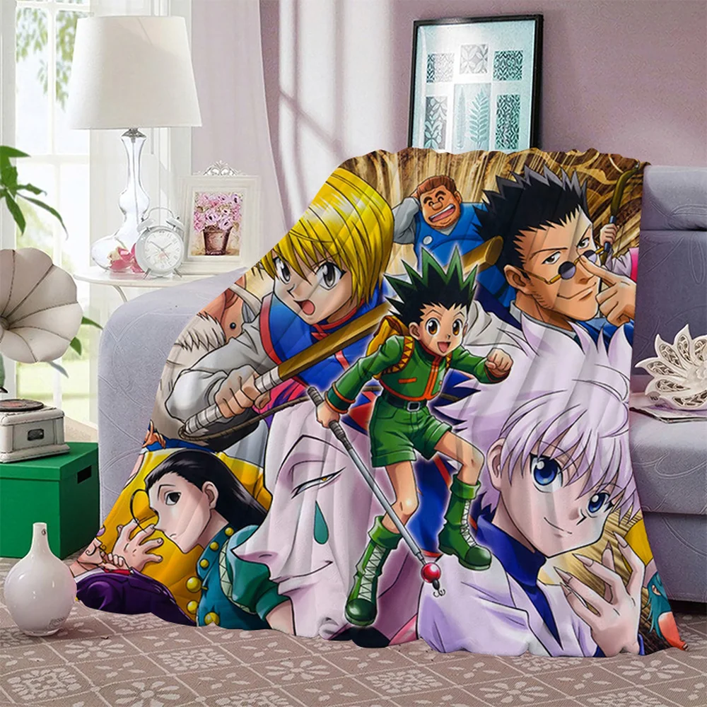 Anime Hunter X Hunter Flannel Blanket Home Decorative Cartoon Spring Autumn Quilt for Children Kids Bedding Blankets
Anime Hunter X Hunter Flannel Blanket Home Decorative Cartoon Spring Autumn Quilt for Children Kids Bedding Blankets