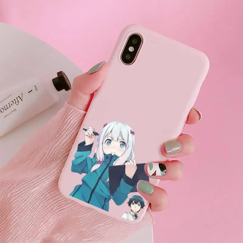 Anime eromangasensei cute girl Phone Case Candy Color Pink for iPhone 11 pro XS MAX 8 7 6 6S Plus X 5S SE 2020 XR
Anime eromangasensei cute girl Phone Case Candy Color Pink for iPhone 11 pro XS MAX 8 7 6 6S Plus X 5S SE 2020 XR
