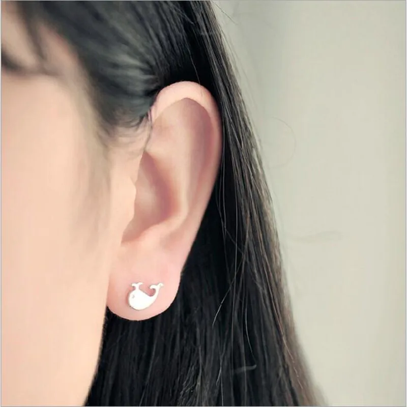 Small Fresh Simple Cute Animal 925 Sterling Silver Jewelry Fashion Drawing Whale Female Earrings SE65
Small Fresh Simple Cute Animal 925 Sterling Silver Jewelry Fashion Drawing Whale Female Earrings SE65