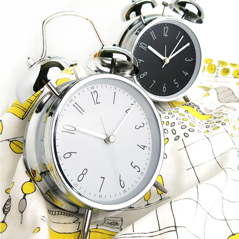 4 inch Metal Alarm Clock night light student Digital desktop Alarm Clock Innovative Deco Clock
4 inch Metal Alarm Clock night light student Digital desktop Alarm Clock Innovative Deco Clock