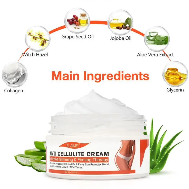 100g Anti Cellulite Full Body Slimming Cream Fat Burning Firming Weight Losing U2JD
100g Anti Cellulite Full Body Slimming Cream Fat Burning Firming Weight Losing U2JD