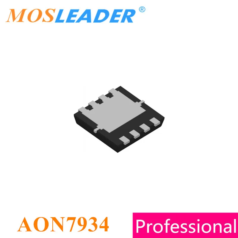 Mosleader AON7934 DFN3X3 100 шт. 30 в двойной Асимметричный N-канальный альфамос высокого качества оригинальный Mosfets
Mosleader AON7934 DFN3X3 100 шт. 30 в двойной Асимметричный N-канальный альфамос высокого качества оригинальный Mosfets
