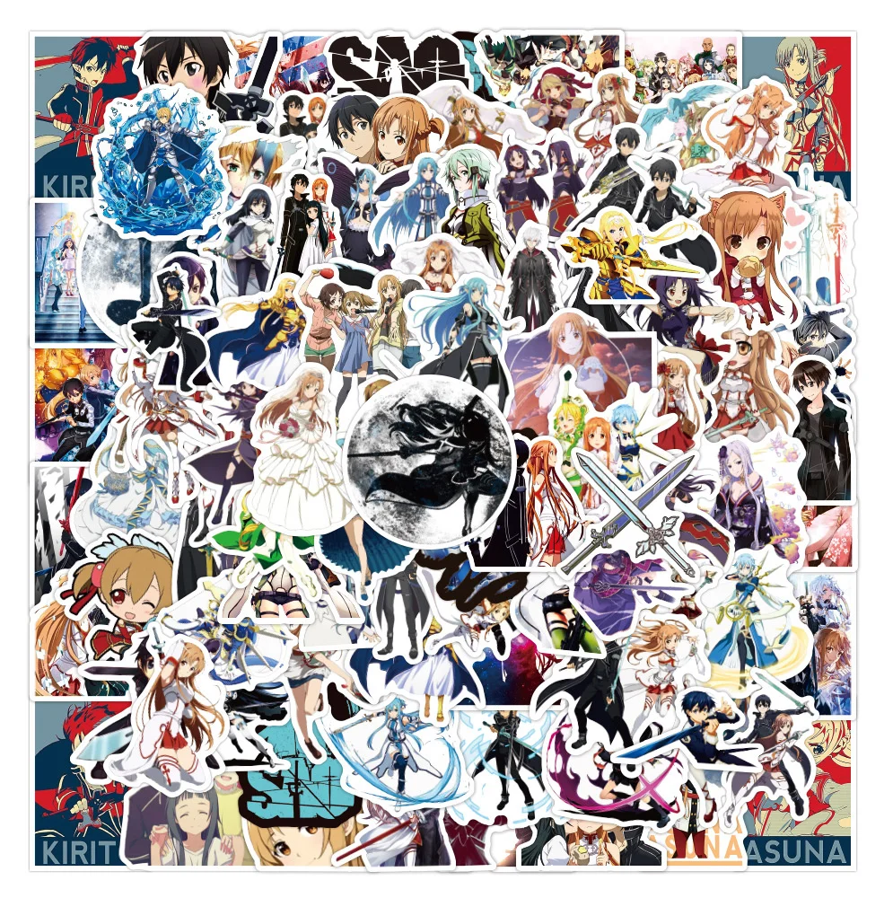 100pcs Mixed Sword Art Online Demon Slayer ATTACK ON TITAN Graffiti Cool Sticker Laptop Decals Aesthetic Kids Toys Helmet Anime
100pcs Mixed Sword Art Online Demon Slayer ATTACK ON TITAN Graffiti Cool Sticker Laptop Decals Aesthetic Kids Toys Helmet Anime