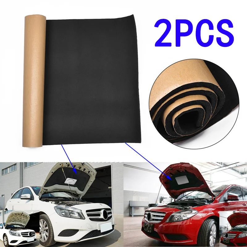 Interior Decor Replacement Soundproof Foam 30x50cm Car Auto Deadener Heat Insulation 2kpa Waterproof 2pcs Practical New Useful
Interior Decor Replacement Soundproof Foam 30x50cm Car Auto Deadener Heat Insulation 2kpa Waterproof 2pcs Practical New Useful