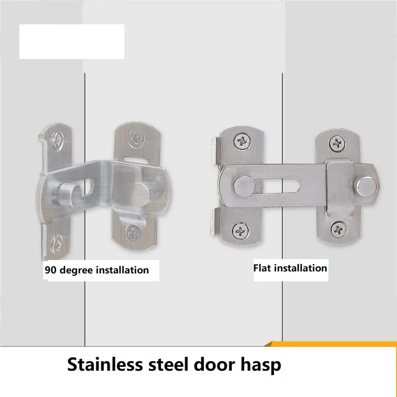 Thickened stainless steel door buckle cabinet door hanging buckle latch safety bolt sliding door buckle pet cage door lock buckl
Thickened stainless steel door buckle cabinet door hanging buckle latch safety bolt sliding door buckle pet cage door lock buckl