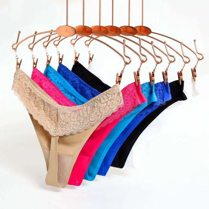 European Thong Pants Sexy Lace Panties Fashion Solid Ice G-String One Piece Traceless Mid Waist T-Pants Women's Panties Lingerie
European Thong Pants Sexy Lace Panties Fashion Solid Ice G-String One Piece Traceless Mid Waist T-Pants Women's Panties Lingerie