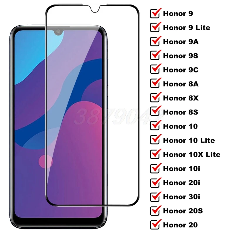 9D Full Tempered Glass For Huawei Honor 50 9 10 10X Lite 9A 9C 9S 8A 8S 8X Screen Protector Honor 10i 20i 30i Protective Glass
9D Full Tempered Glass For Huawei Honor 50 9 10 10X Lite 9A 9C 9S 8A 8S 8X Screen Protector Honor 10i 20i 30i Protective Glass