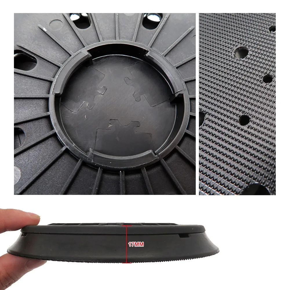 6inch 33-hole Hook&loop Sanding Pad For Sanding Disc Backing Plate Sanding Flat Surfaces And Narrow Edges Enables Re-use
6inch 33-hole Hook&loop Sanding Pad For Sanding Disc Backing Plate Sanding Flat Surfaces And Narrow Edges Enables Re-use
