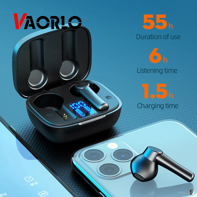 VAORLO Игровые наушники TWS Bluetooth 5,0 гарнитура сенсорные стерео басы Музыка беспроводные наушники с микрофоном водонепроницаемые спортивные на...
VAORLO Игровые наушники TWS Bluetooth 5,0 гарнитура сенсорные стерео басы Музыка беспроводные наушники с микрофоном водонепроницаемые спортивные на...