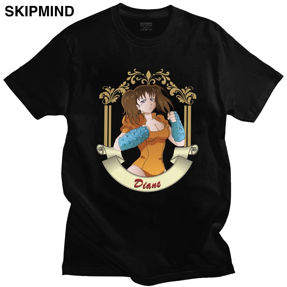 Japanese Anime Seven Deadly Sins T-Shirt Men 100% Cotton Nanatsu No Taizai Diane Tee Shirts Short Sleeve Manga Tshirt Clothing
Japanese Anime Seven Deadly Sins T-Shirt Men 100% Cotton Nanatsu No Taizai Diane Tee Shirts Short Sleeve Manga Tshirt Clothing