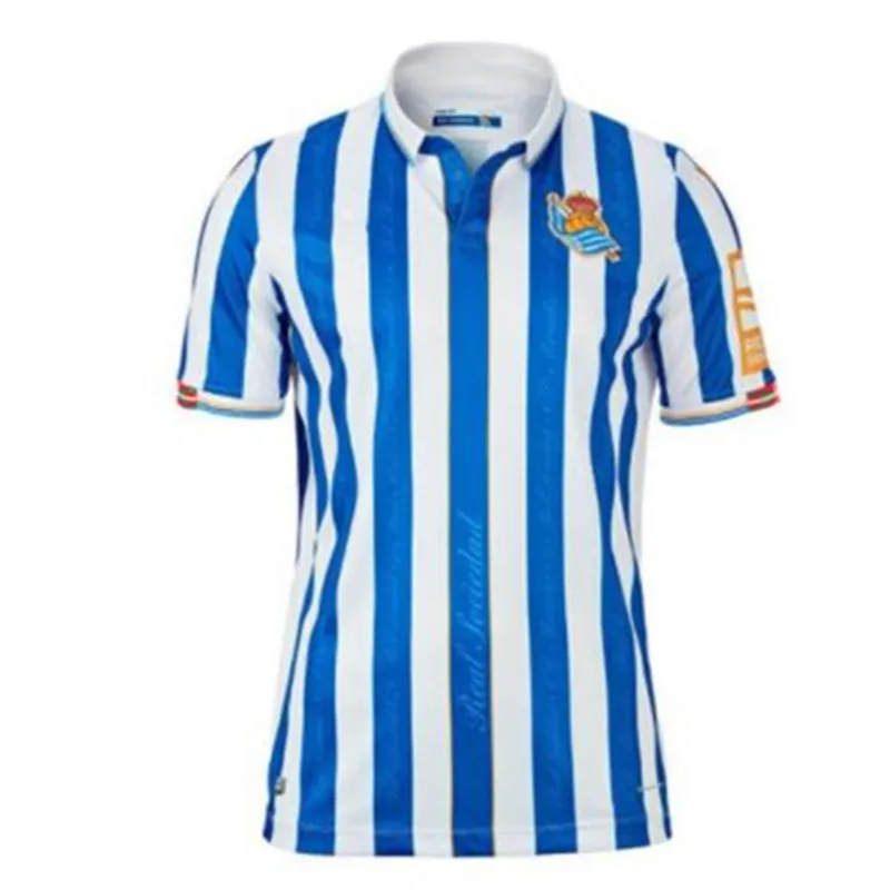 

2021Real Sociedad Soccer Jersey Copa del Rey final football shirts I.MARTINEZ RAUL GARCIA Camiseta de futbol