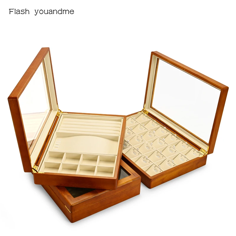 Flash youandme Newly High Quality Multi-function Wooden Jewelry Organizer Box Microfiber Ring Display Trays Bracelet Storagecase
Flash youandme Newly High Quality Multi-function Wooden Jewelry Organizer Box Microfiber Ring Display Trays Bracelet Storagecase