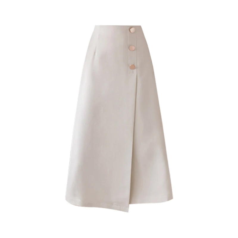 Professional Skirt Women's Summer 2021 New High Waist Slit Step A- line Skirt Slimming Mid-Length Hip Skirt
Professional Skirt Women's Summer 2021 New High Waist Slit Step A- line Skirt Slimming Mid-Length Hip Skirt