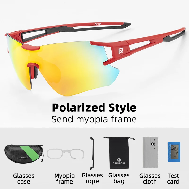 Photochromic Cycling Glasses Polarized Built-in Myopia Frame Sports Sunglasses Men Women Glasses Cycling Eyewear Goggle
Photochromic Cycling Glasses Polarized Built-in Myopia Frame Sports Sunglasses Men Women Glasses Cycling Eyewear Goggle