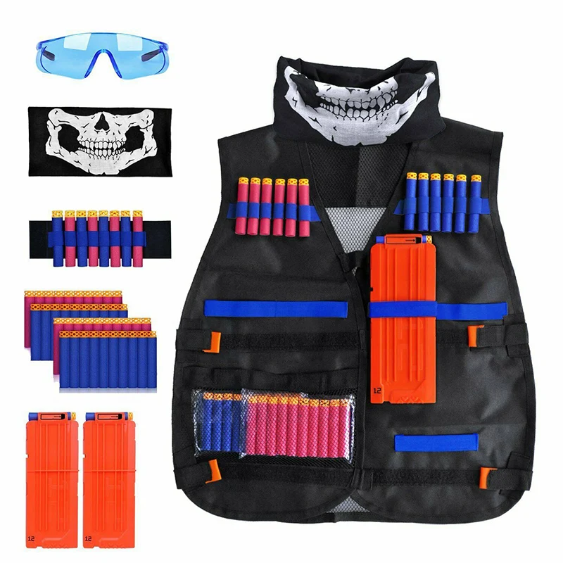 Kids Tactical Vest Suit Kit Set For Nerf N-Strike Elite Series Outdoor Game Kids Tactical Vest Holder Kit Accessories Toys
Kids Tactical Vest Suit Kit Set For Nerf N-Strike Elite Series Outdoor Game Kids Tactical Vest Holder Kit Accessories Toys