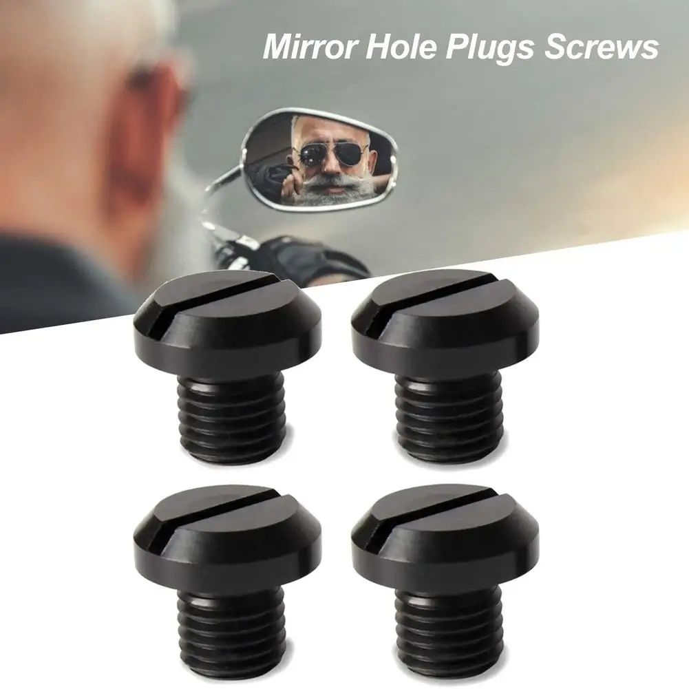 4Pcs Universal 10mm Motorcycle M10 Mirror Hole Plug Screw Bolts Covers Caps Clockwise Screw Motorbike Accessories
4Pcs Universal 10mm Motorcycle M10 Mirror Hole Plug Screw Bolts Covers Caps Clockwise Screw Motorbike Accessories