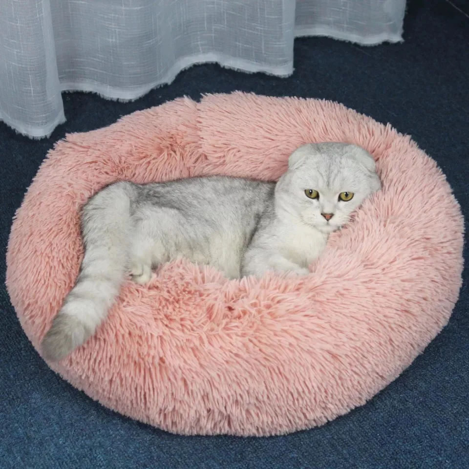 Round Cat Beds House Soft Long Plush Best Pet Dog Bed For Dogs Basket Pet Products Cushion Cat Bed Cat Mat Animals Sleeping Sofa
Round Cat Beds House Soft Long Plush Best Pet Dog Bed For Dogs Basket Pet Products Cushion Cat Bed Cat Mat Animals Sleeping Sofa