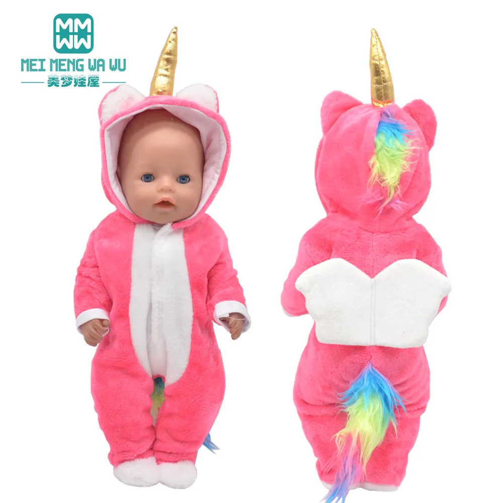 Fits 43cm Toys new born doll clothes and American doll Fashion baby crawling suit Plush suit Girl's gift
Fits 43cm Toys new born doll clothes and American doll Fashion baby crawling suit Plush suit Girl's gift