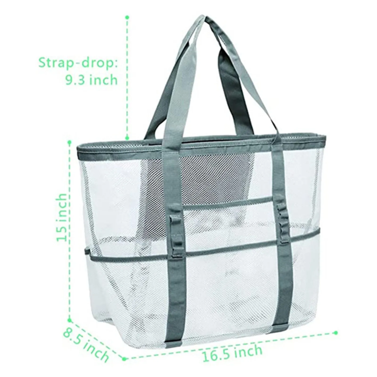Oversized Mesh Beach Bag Large Lightweight Market Picnic Waterproof Oversized Pockets Portable Storage Bag For Towel Clothes
Oversized Mesh Beach Bag Large Lightweight Market Picnic Waterproof Oversized Pockets Portable Storage Bag For Towel Clothes