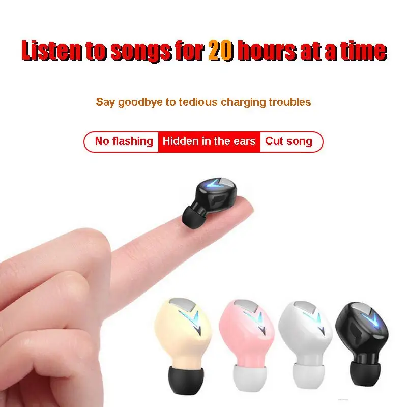 S600 Mini Single Ear Bluetooth Earphone Fashion Sport Noise Reduction HD Calling Headphone
S600 Mini Single Ear Bluetooth Earphone Fashion Sport Noise Reduction HD Calling Headphone