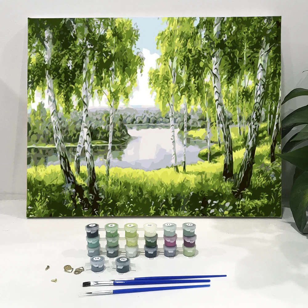 GATYZTORY Frame Picture Diy Painting By Numbers Landscape Number Painting Modern Wall Art Picture Canvas Diy Gift 60x75cm
GATYZTORY Frame Picture Diy Painting By Numbers Landscape Number Painting Modern Wall Art Picture Canvas Diy Gift 60x75cm