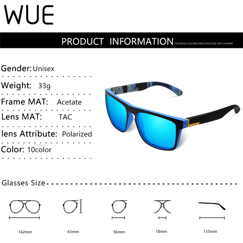 Men's UV Protection Driver Polarized Sunglasses Black Retro Goggles Glasses Rectangular Shadow Men's Oculos masculino
Men's UV Protection Driver Polarized Sunglasses Black Retro Goggles Glasses Rectangular Shadow Men's Oculos masculino