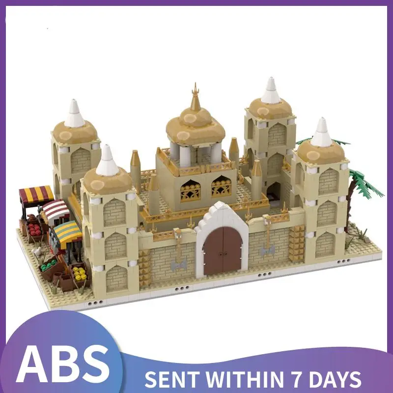 MOC CITY street view series Desert Palace Desert architecture for Modular City Building Blocks constructor Bricks kid's Toys
MOC CITY street view series Desert Palace Desert architecture for Modular City Building Blocks constructor Bricks kid's Toys