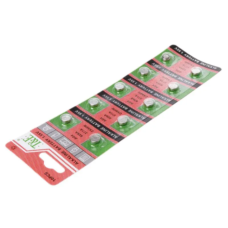 2021 New 10PCS Watch Coin Battery AG4 377A 377 LR626 SR626SW SR66 LR66 Button Cell Batteries Toys Remote Camera
2021 New 10PCS Watch Coin Battery AG4 377A 377 LR626 SR626SW SR66 LR66 Button Cell Batteries Toys Remote Camera