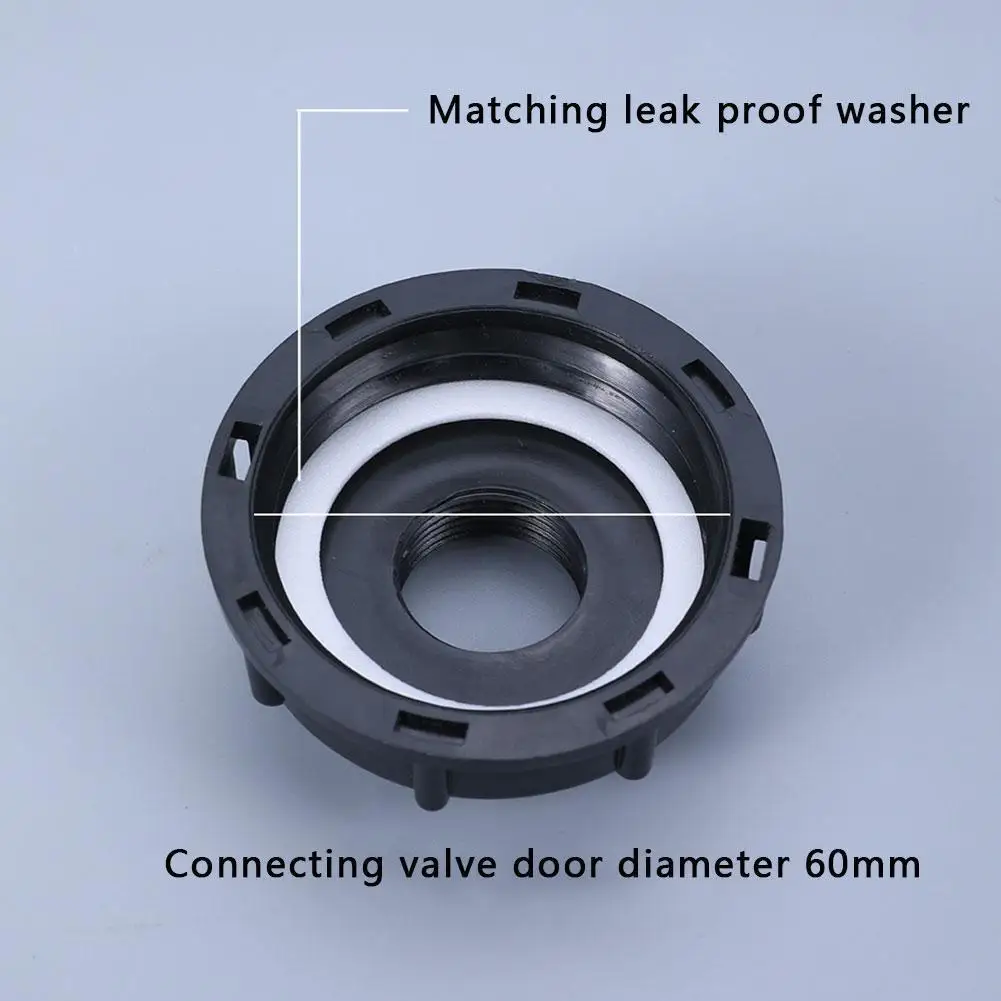 Durable Water IBC Tank Fittings Tote Valve S60X6 Coarse Threaded to Garden Cap Connector Adapter 1"" Hose Tank 1/2"" 3/4"" O9V7
Durable Water IBC Tank Fittings Tote Valve S60X6 Coarse Threaded to Garden Cap Connector Adapter 1"" Hose Tank 1/2"" 3/4"" O9V7
