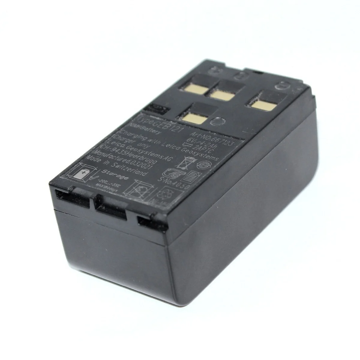 High Quality Durable NiMH 6V 4200mah GEB121 Battery for Leica TPS400 TPS1100 TPS800 TPS700 LCA667318
High Quality Durable NiMH 6V 4200mah GEB121 Battery for Leica TPS400 TPS1100 TPS800 TPS700 LCA667318