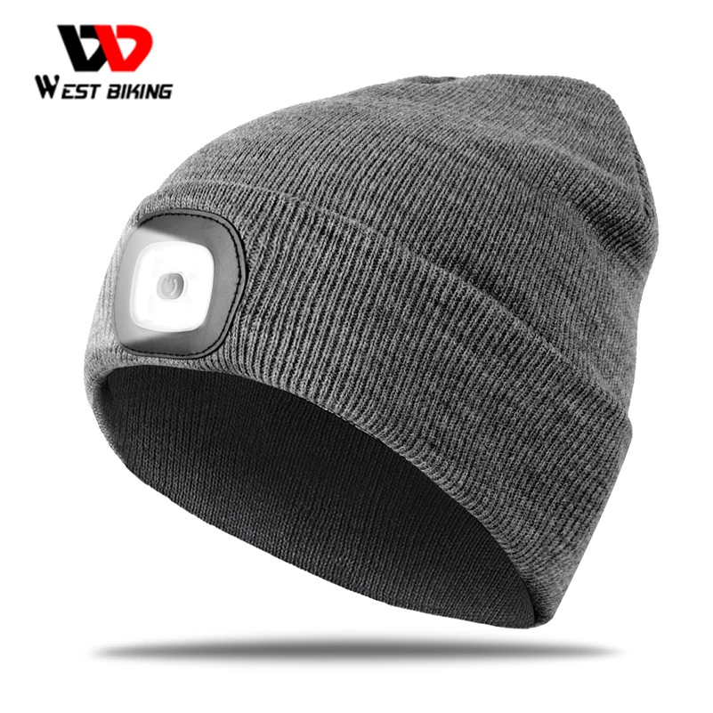 WEST BIKING Cycling Beanies Winter Hat With Light Unisex Sport Hiking Hat Flashlight Night Racking Cycling Cap Knitted Hat
WEST BIKING Cycling Beanies Winter Hat With Light Unisex Sport Hiking Hat Flashlight Night Racking Cycling Cap Knitted Hat